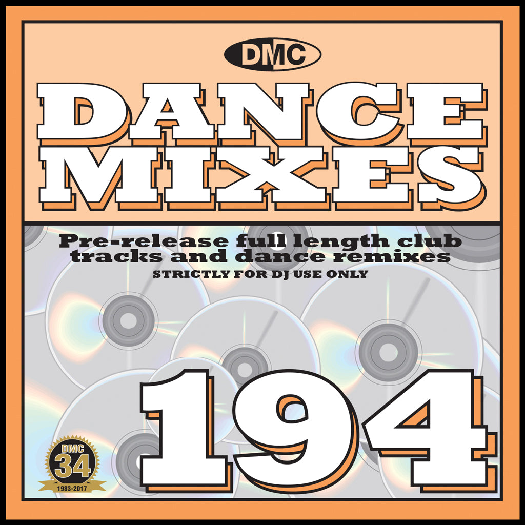 DMC DANCE MIXES 194 October 2017 Release