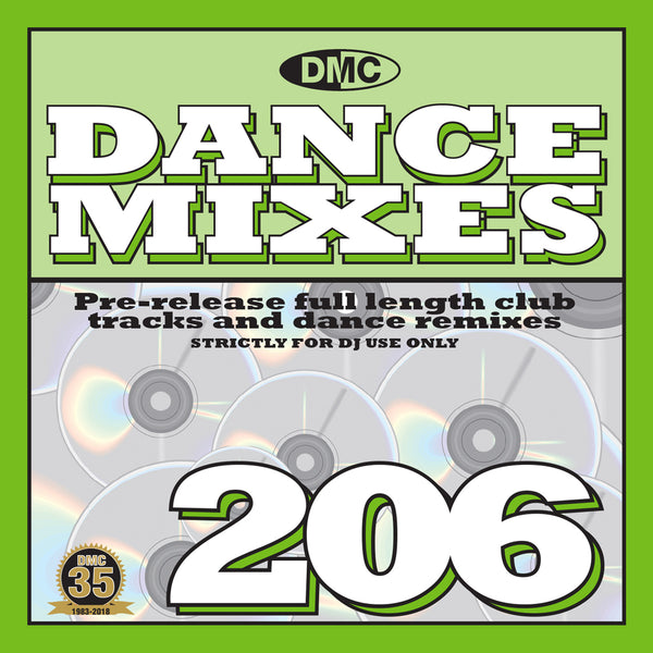 DMC DANCE MIXES 206 PRE-RELEASE FULL LENGTH CLUB TRACKS AND DANCE REMIXES - MAY 2018