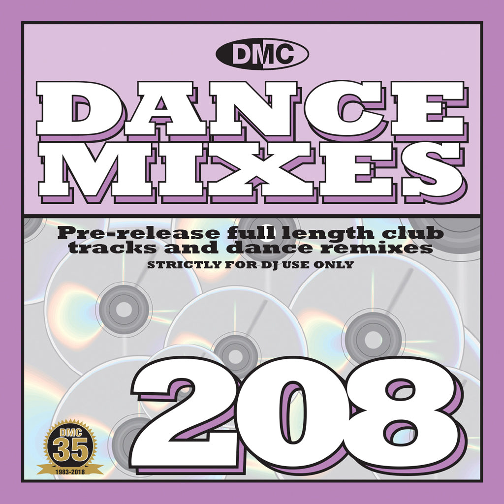 DMC DANCE MIXES 208 - JUNE 2018