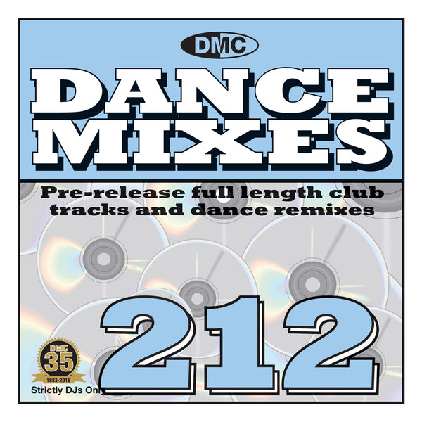 DMC DANCE MIXES 212 - August 2018 - PRE-RELEASE FULL LENGTH CLUB TRACKS AND DANCE REMIXES