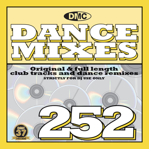 DMC DANCE MIXES 252  - Original & full length club tracks and dance remixes - April 2020 release