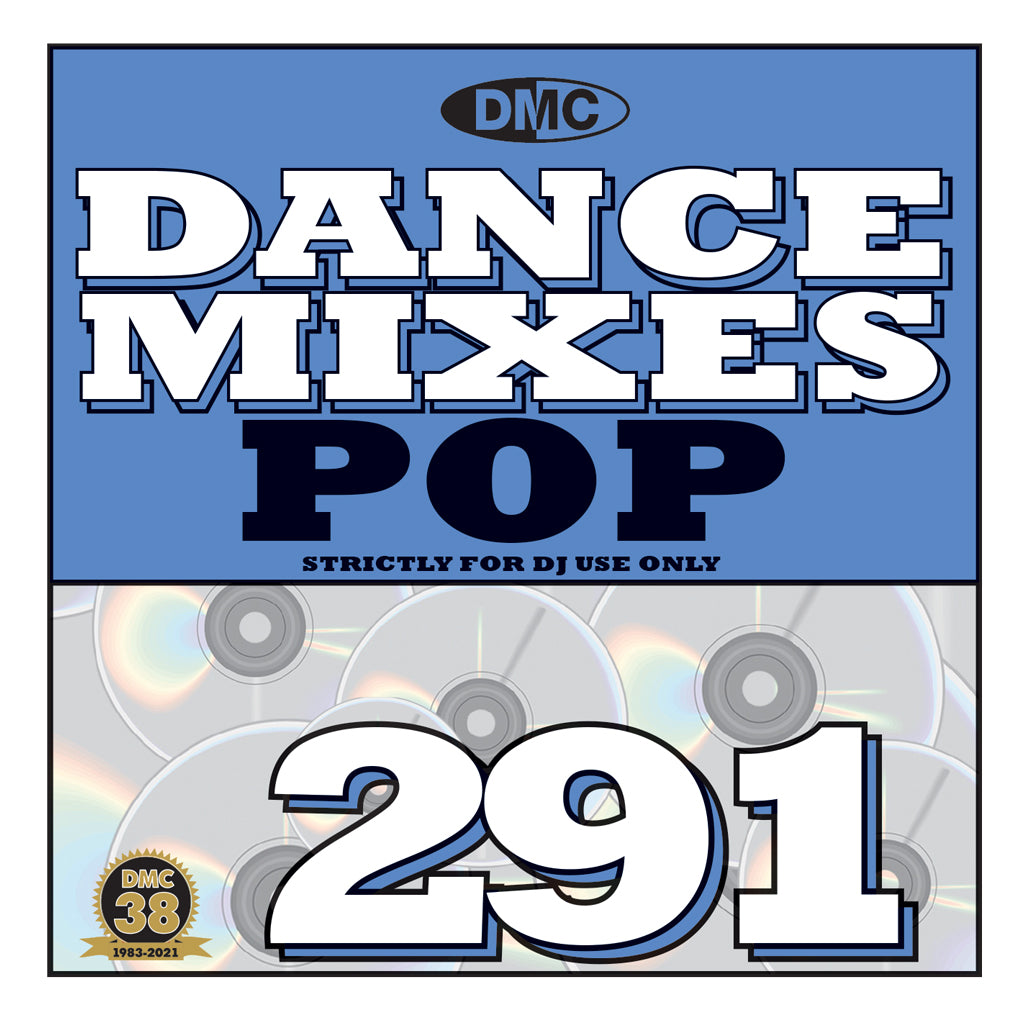 DMC DANCE MIXES 291 POP (unmixed) - mid Nov 21 release - Original & full length pop tracks and dance remixes