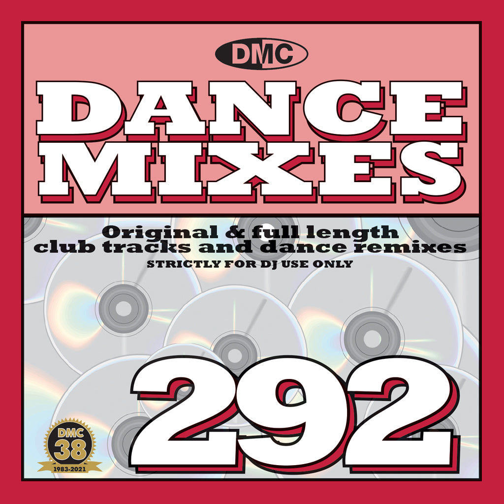 DMC DANCE MIXES 292 (1 x cd unmixed) - December 2021 edition