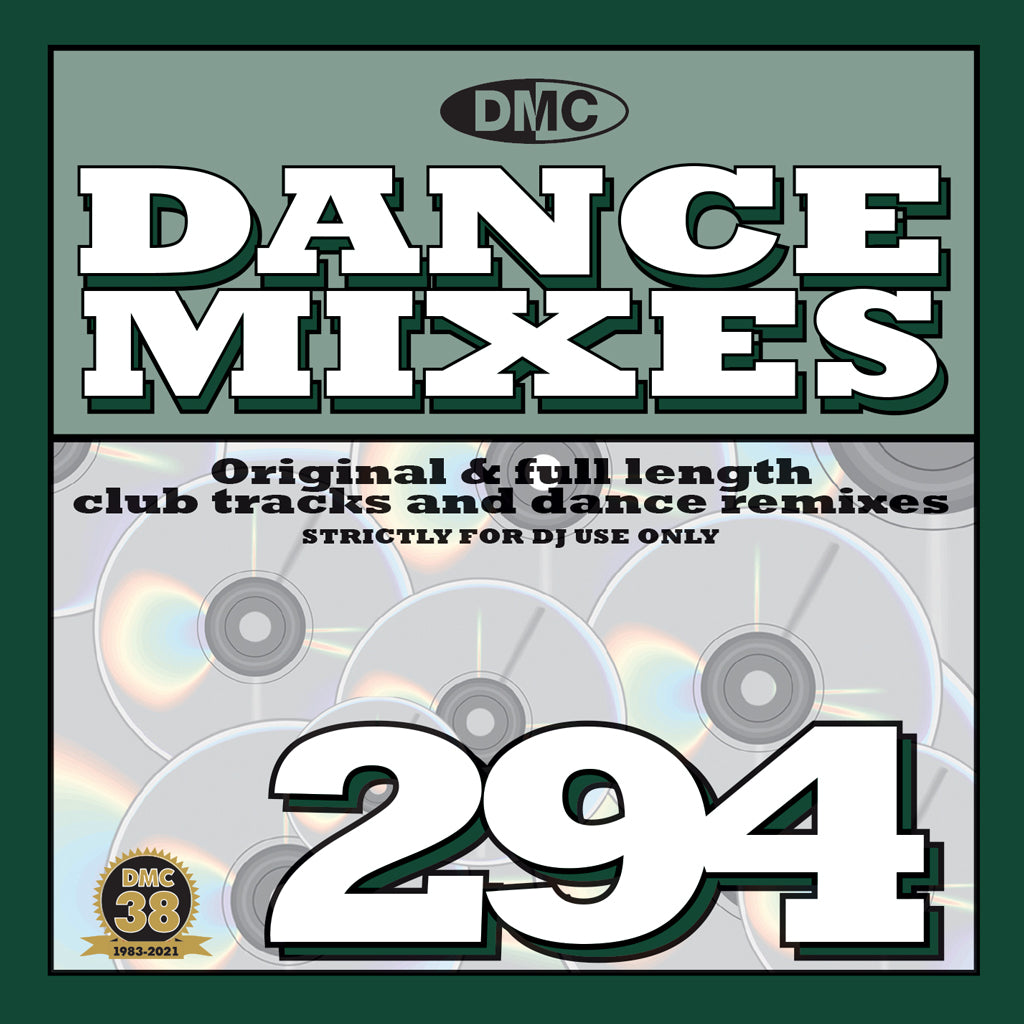 DMC DANCE MIXES 294 (1 x cd unmixed) - January 2022 new release