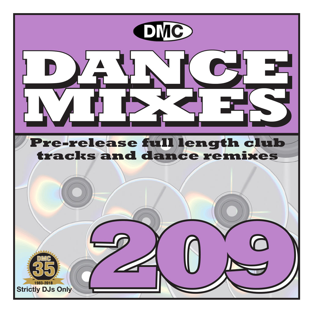 DMC DANCE MIXES 209 - mid June release