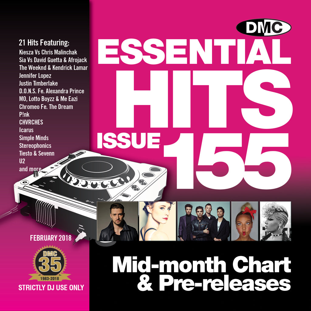DMC ESSENTIAL HITS 155 - Mid-February release