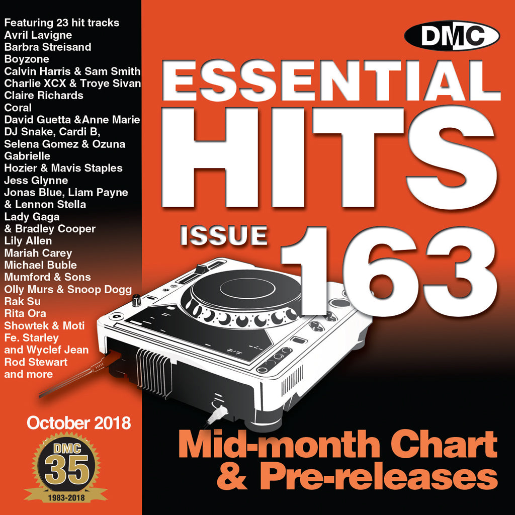 DMC ESSENTIAL HITS 163 - MID OCTOBER RELEASE