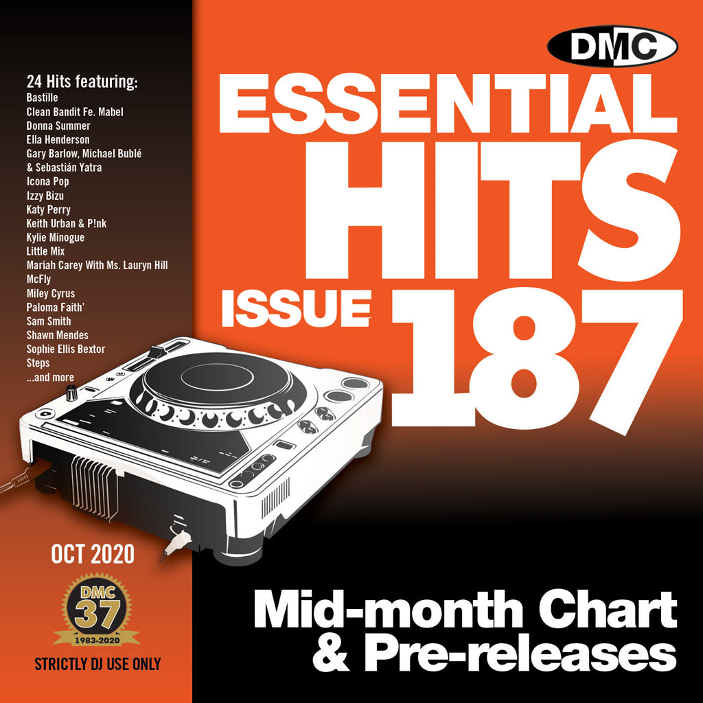 DMC ESSENTIAL HITS 187 - mid October 2020 release