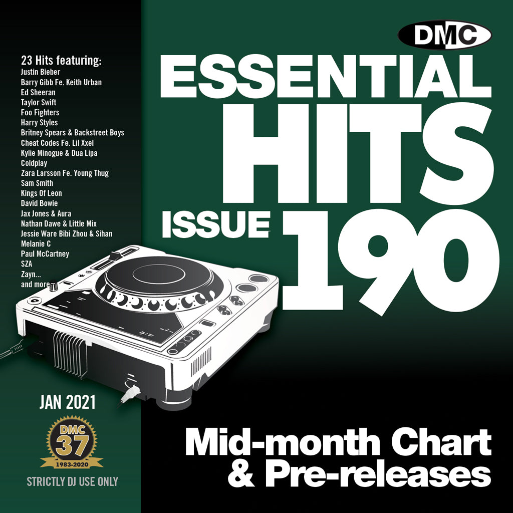 DMC ESSENTIAL HITS 190 - mid-January 2021 release