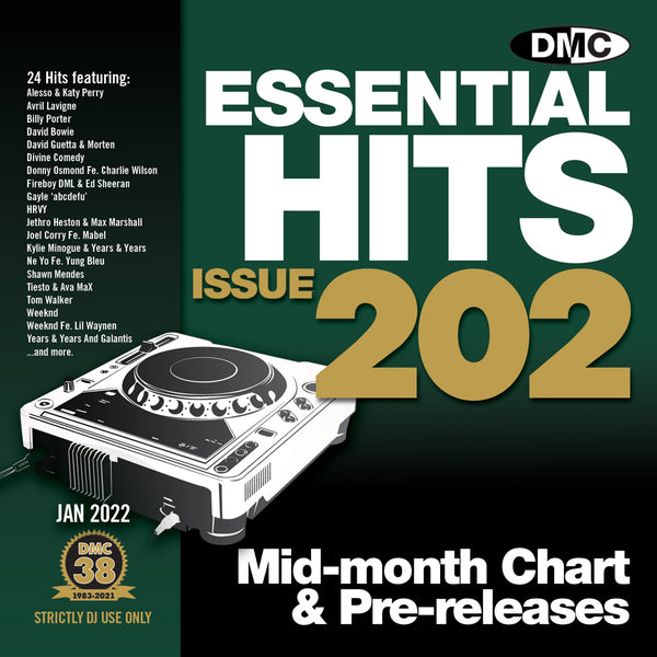 DMC ESSENTIAL HITS 202 - Mid-Jan 2022 release