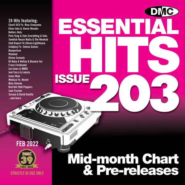 ESSENTIAL HITS 203 (Unmixed) - Feb 2022