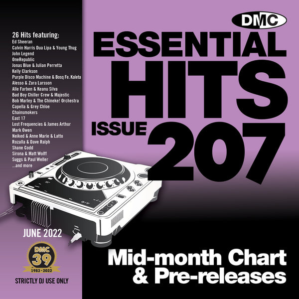 DMC ESSENTIAL HITS 207 - June 2022 release