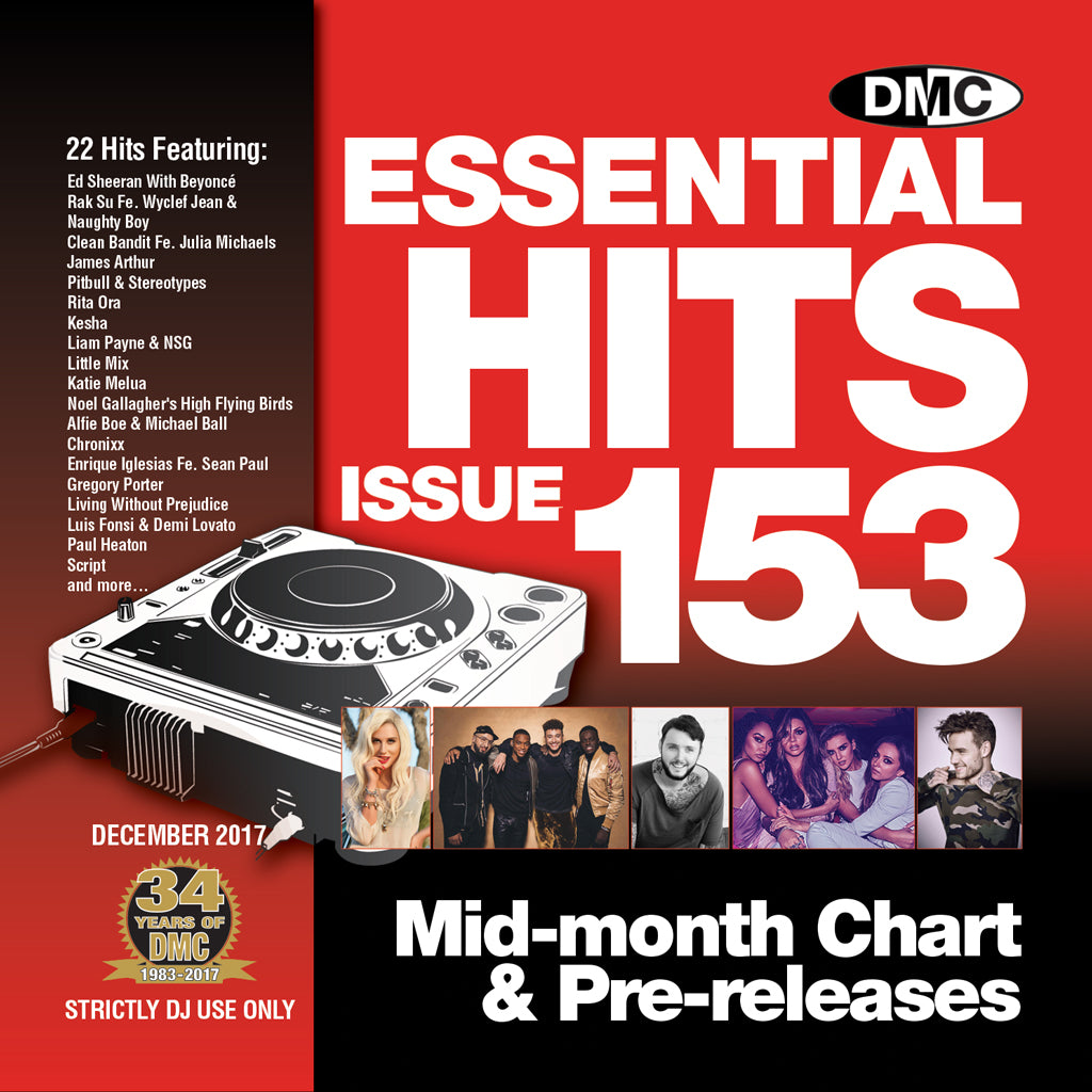 DMC Essential Hits 153 - December 2017 release
