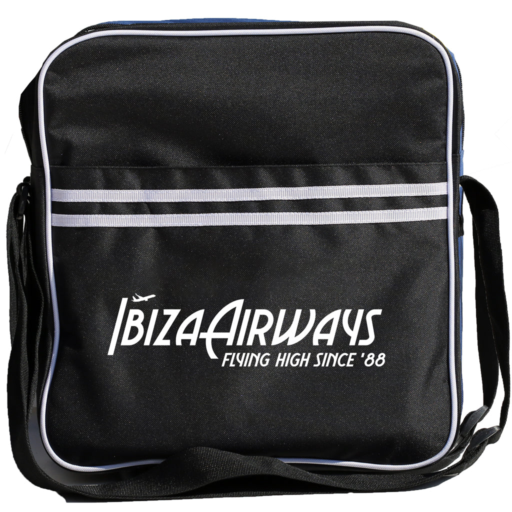 IBIZA AIRWAYS Retro DJ Bag - Black