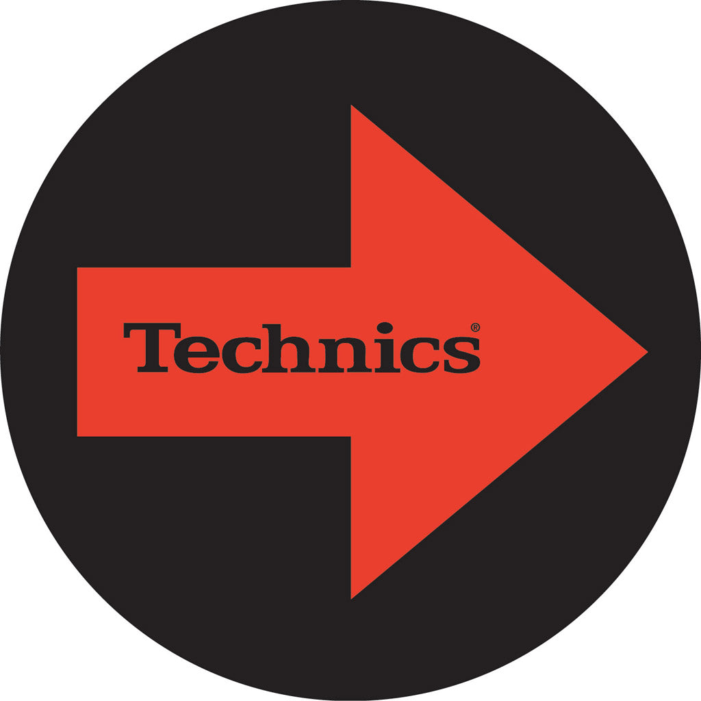 Technics Arrows Left and Right Slipmats (x2)