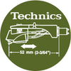 Technics Head Shell Slipmat (x2)