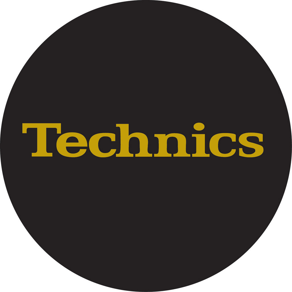 Technics Gold Foil Slipmat (x2) 