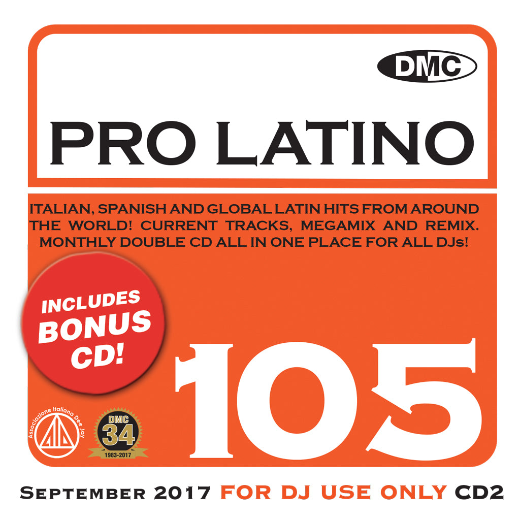 DMC Pro Latino 105 - September 2017 release