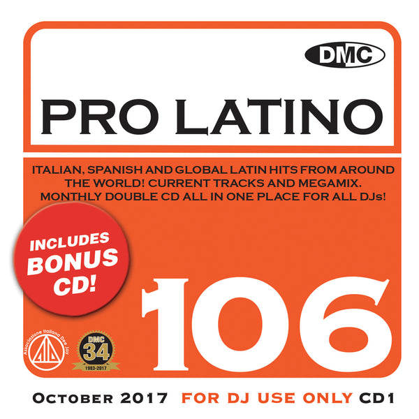 Pro Latino 106  – bonus 2 x cd special issue! - October 2017 release.