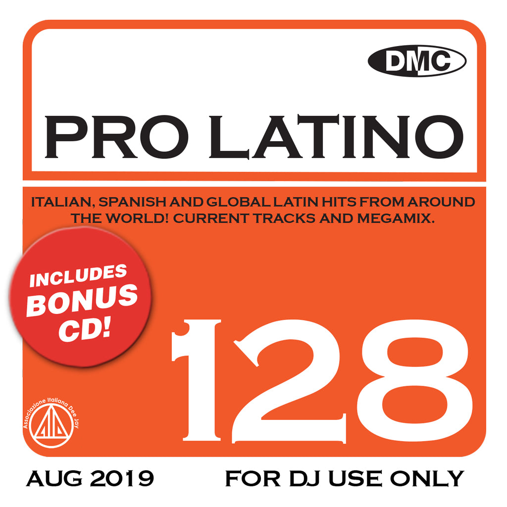 DMC PRO LATINO 128 - August 2019 release
