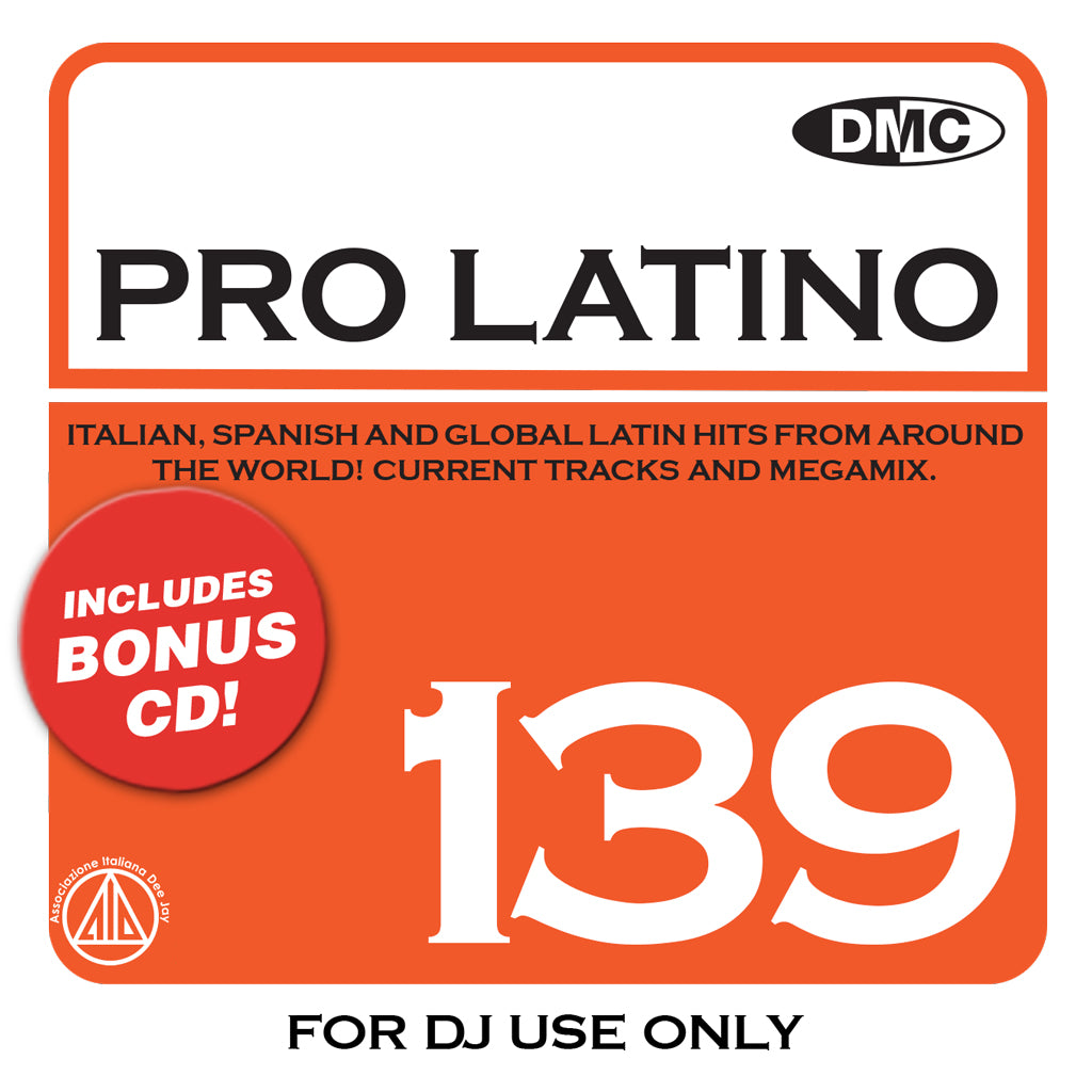 DMC PRO LATINO 139 - 2xCD - November 2020 release