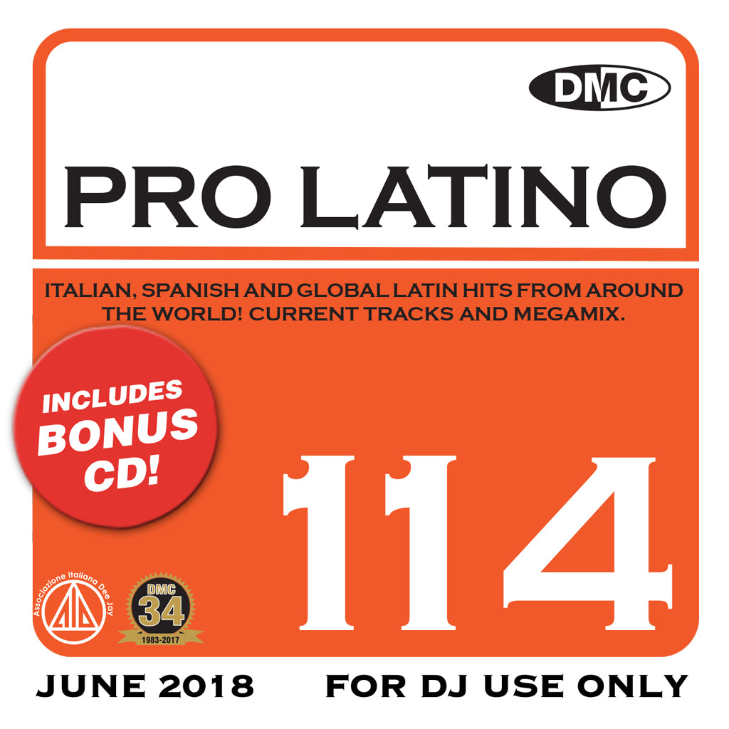 DMC PRO LATINO 114 - July 2018