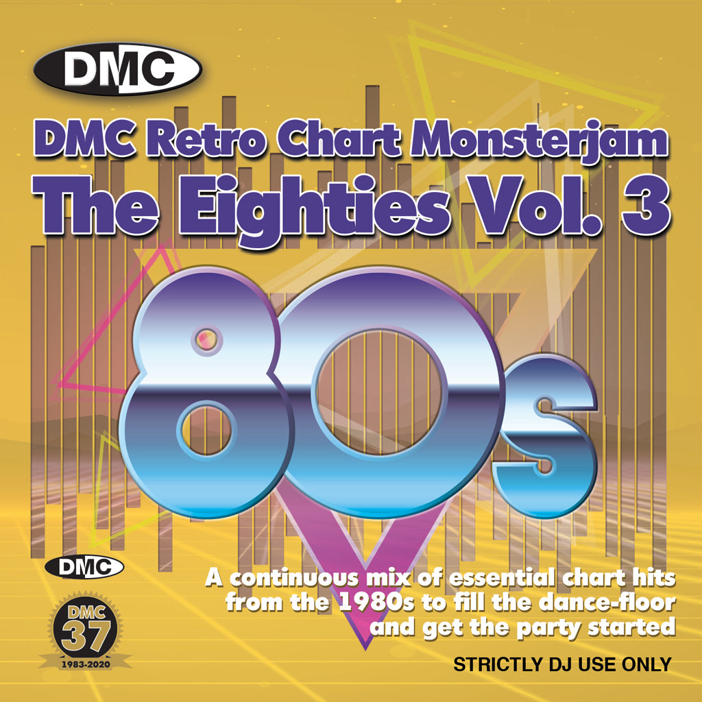 DMC RETRO CHART MONSTERJAM 80s Vol. 3 - December 2020 release