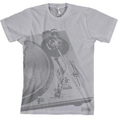 Technics Halftone Deck T-shirt - Grey