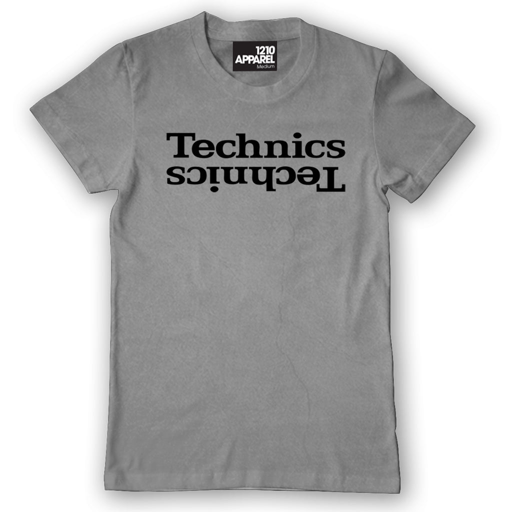Official Technics Limited Edition Graphite Grey T-shirt (Grey/ Black Matt Print) - NEW