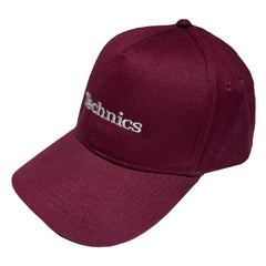Technics Embroidered Cap (Burgundy)