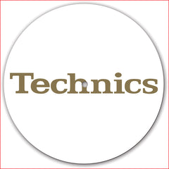 Technics Gold Foil Slipmat (x2)