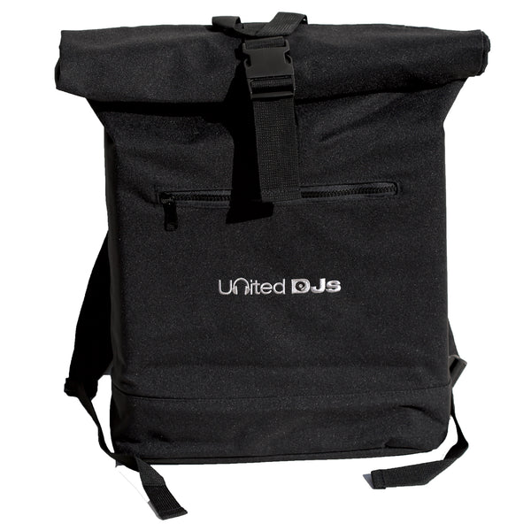 United DJs Roll Top Backpack  (vinyl/laptop)