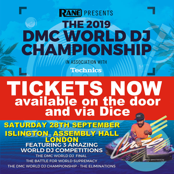DMC World Final Ticket 2019 - Saturday 28th September - London - Event Over