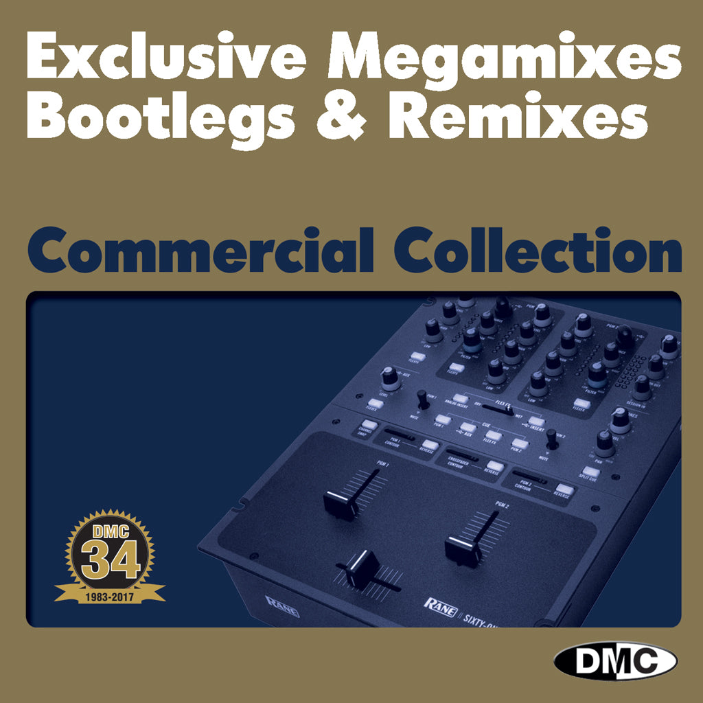 DMC DJ SUBSCRIPTION - 3 MONTHS - COMMERCIAL COLLECTION (double CD) -  UK ONLY - Only 1 postage payment, 2 months FREE - Exclusive Megamixes, Bootlegs &amp; Remixes for DJs