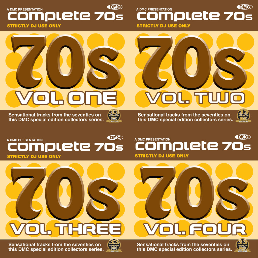 Complete 70s Vol.1-4   Re-mastered with additional tracks.