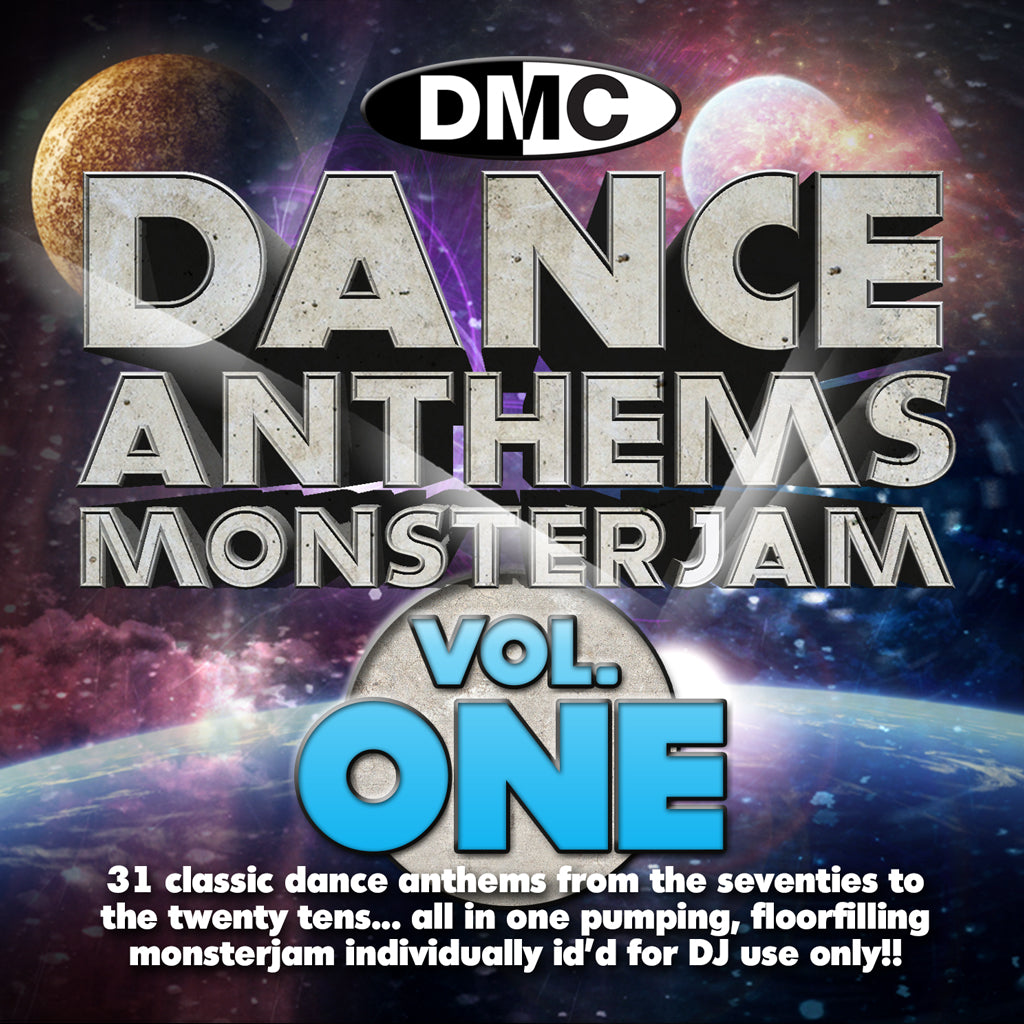 DMC DANCE ANTHEMS MONSTERJAM Vol 1 - NEW RELEASE