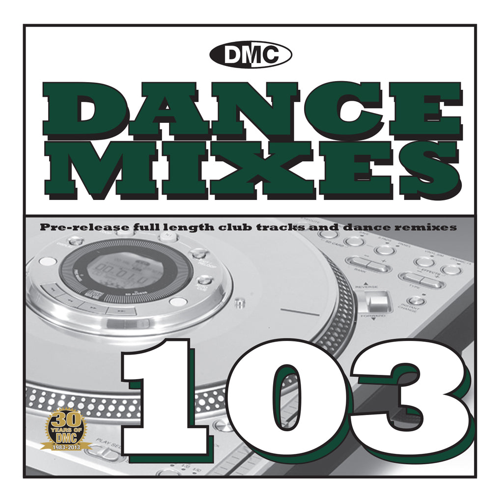 DMC Dance Mixes 103 - New Release