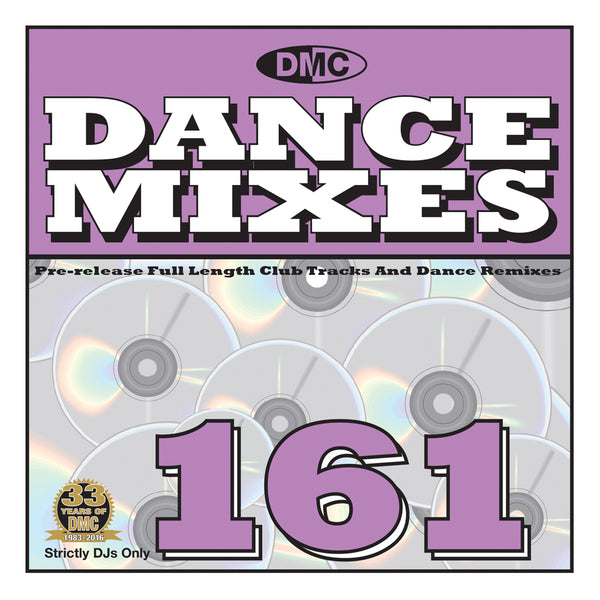 DMC Dance Mixes 161 - Bi-Monthly Pre-Release Full Length Club Tracks and Dance Remixes - JUNE 2016 release