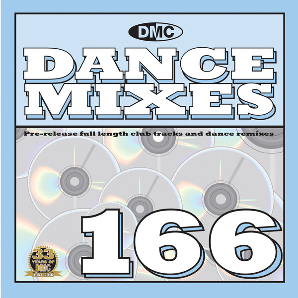 DMC Dance Mixes 166 - mid August 2016 release