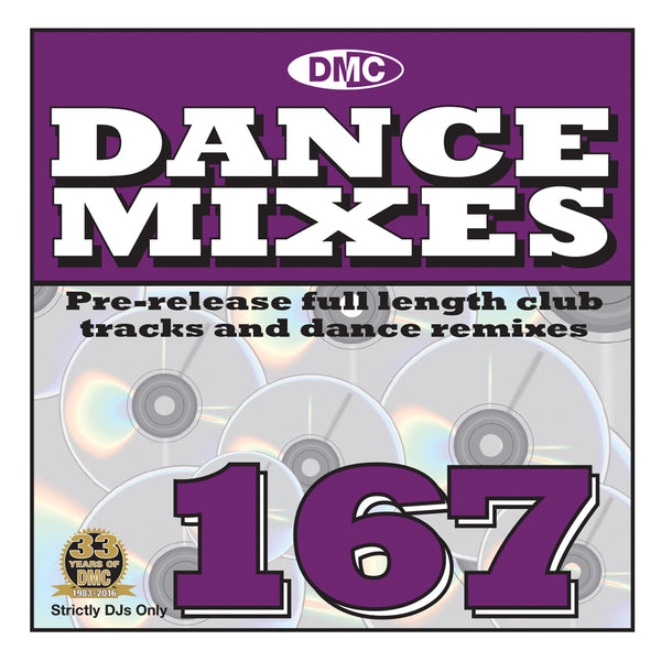 DMC Dance Mixes 167 - September 2016 release