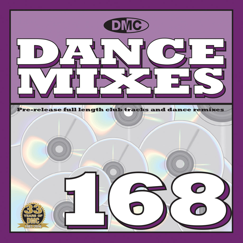 DMC Dance Mixes 168 - Mid- September 2016 release