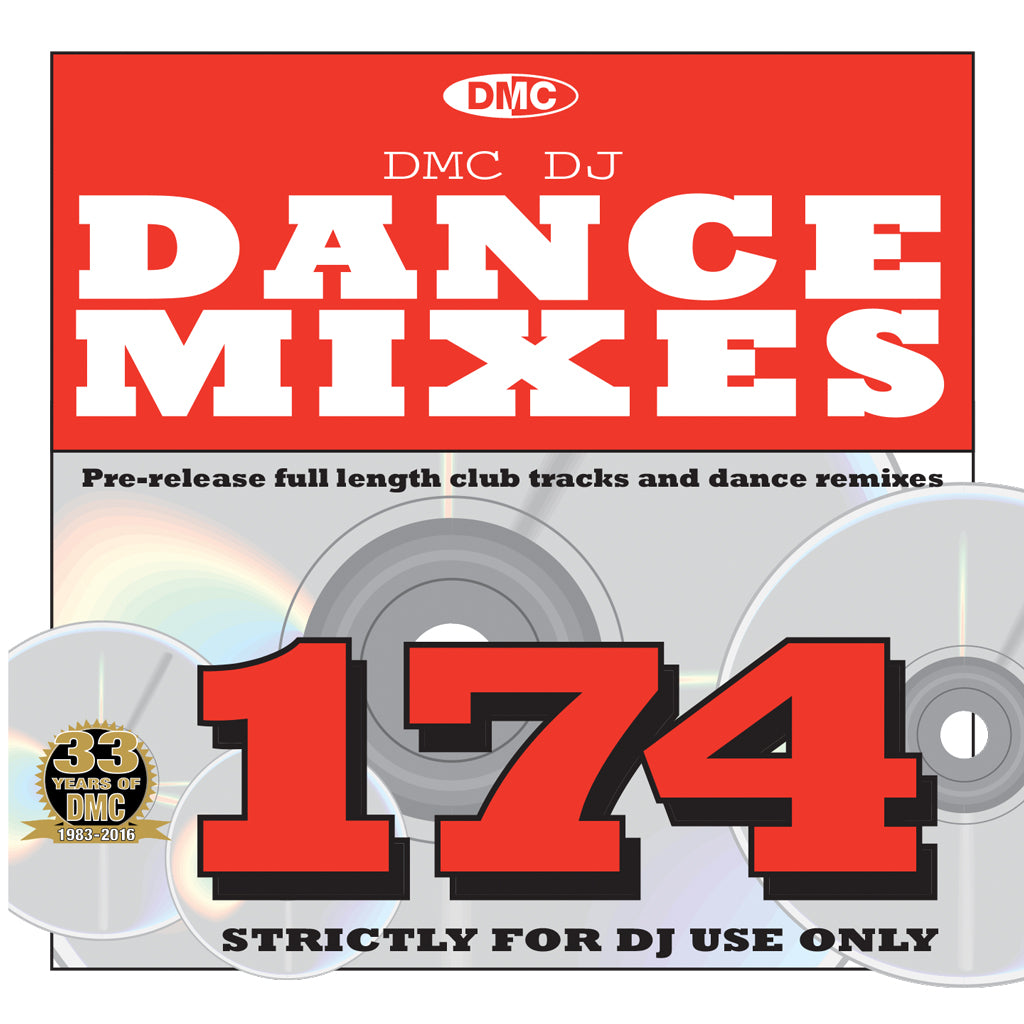 DMC Dance Mixes 174 - Mid-December 2016 release