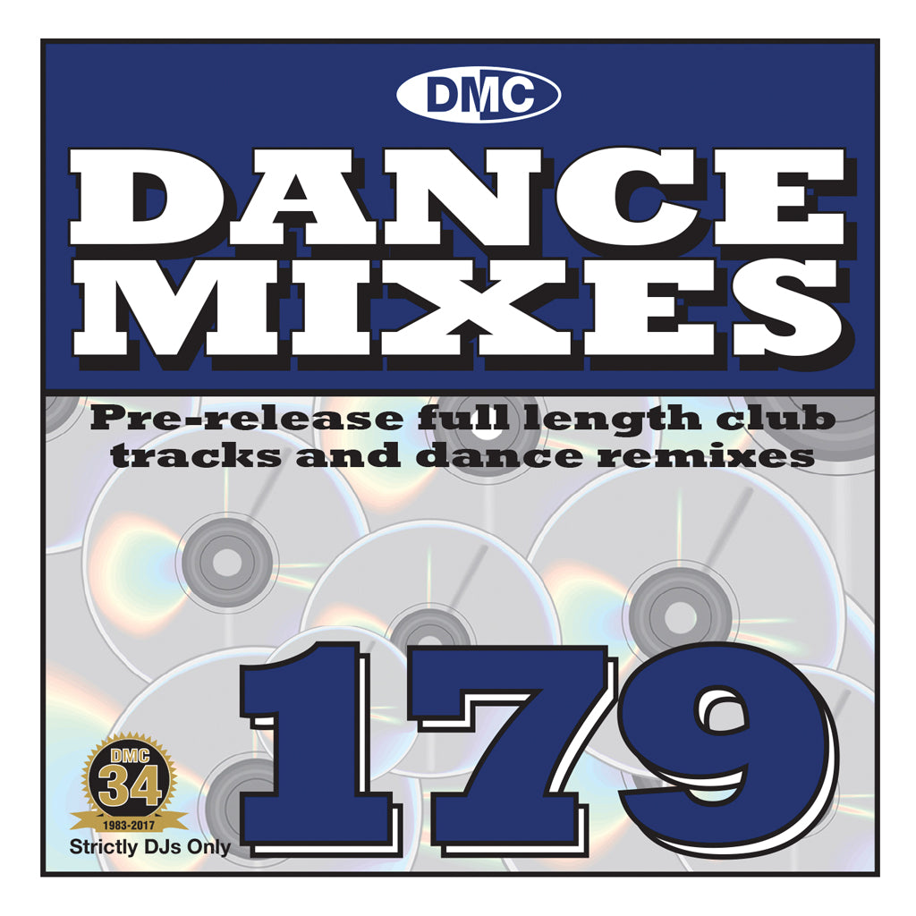 DMC DANCE MIXES 179 - Pre-release full length club tracks and dance remixes - March 2017 release