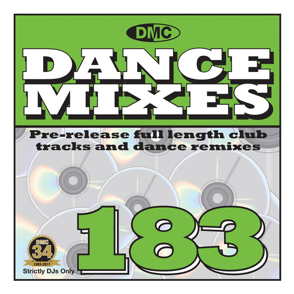 DMC DANCE MIXES 183 - Pre-release full length club tracks and dance remixes - May 2017 release