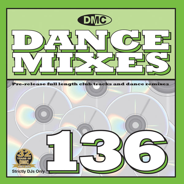 DMC DANCE MIXES 136  - May mid month release