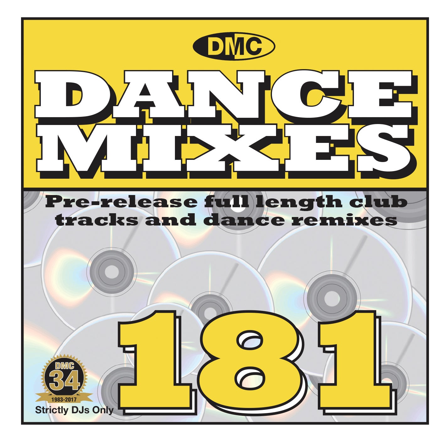 DMC DANCE MIXES 181 - Pre-release full length club tracks and dance remixes - April 2017 release