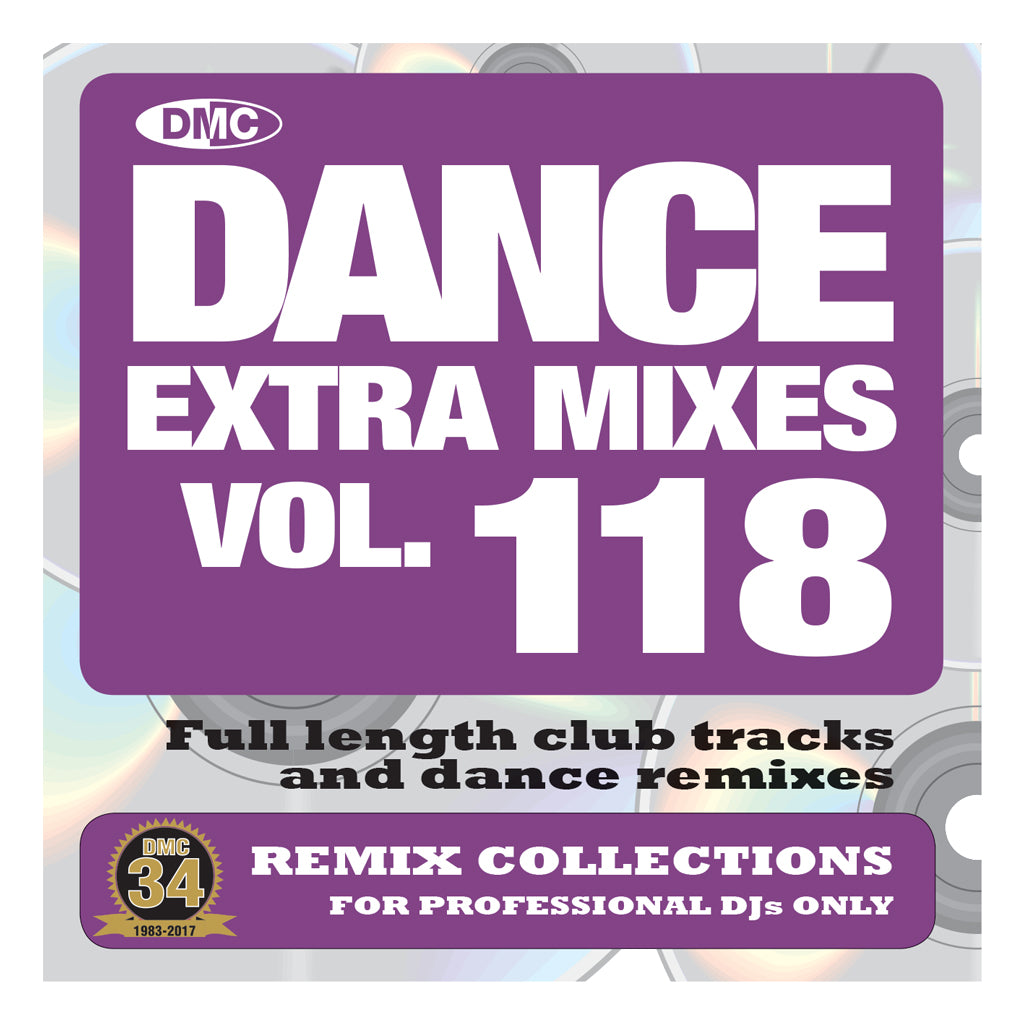 DMC DANCE EXTRA MIXES 118 -  Mid September 2017 Release