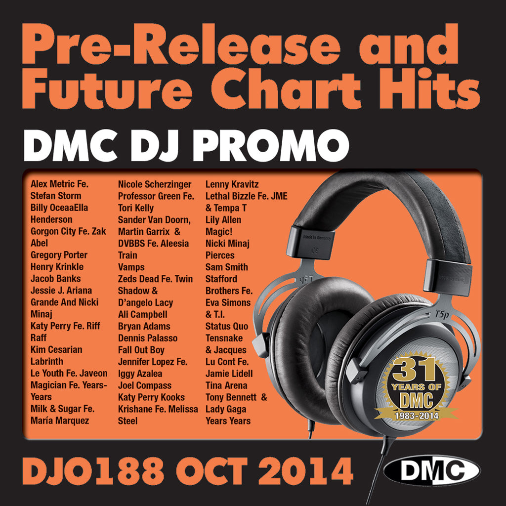 DMC DJ Promo 188 - October Release