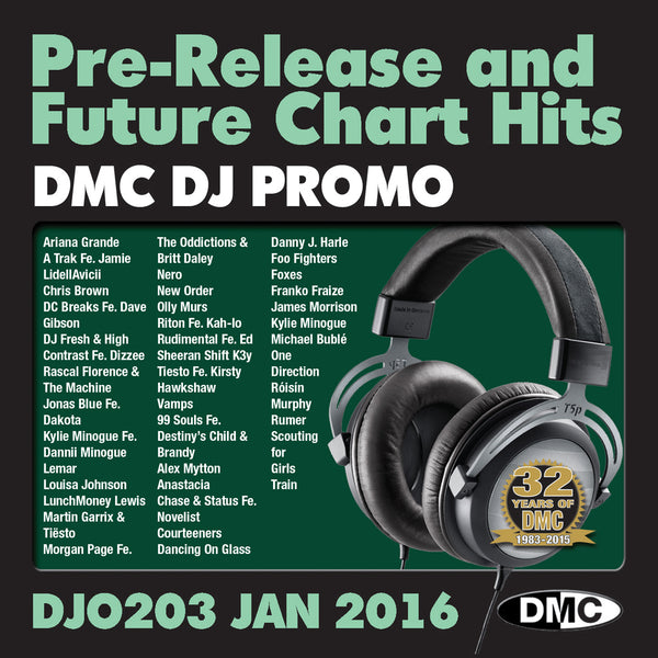 DMC DJ Promo 203 - JANUARY 2016 Release