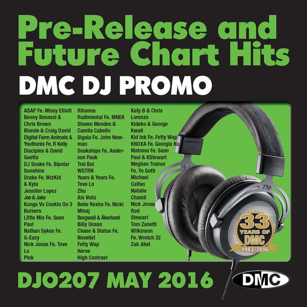 DMC DJ Promo 207 - May 2016 Release